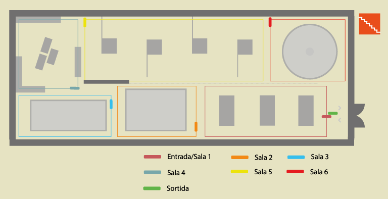 Plànol de l'exposició