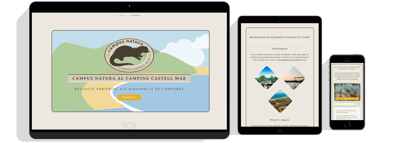 Campus Natura - Sokvist, web & marqueting